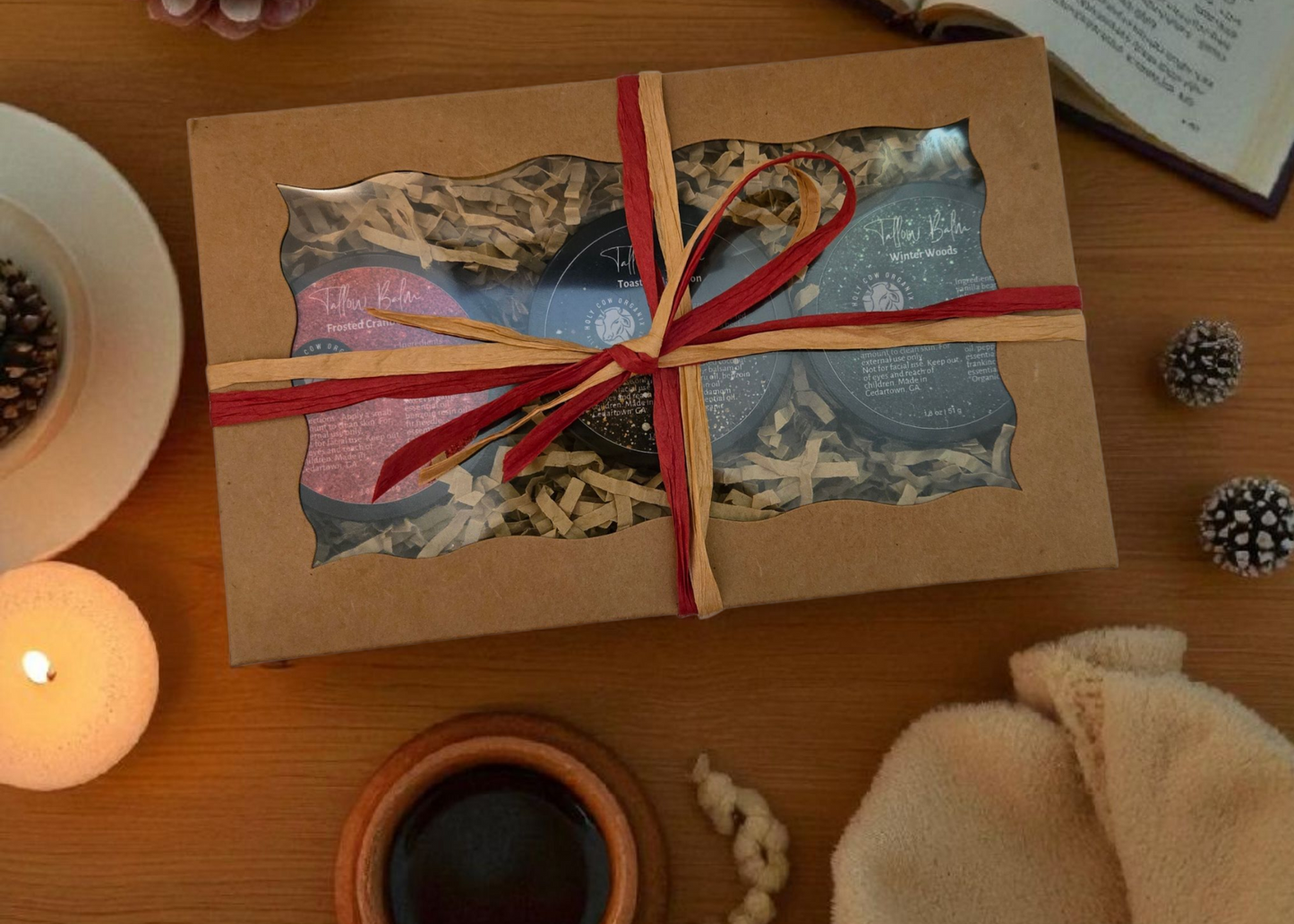 Holiday Hearth Tallow Balm Collection