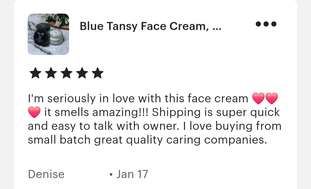 Blue Tansy Face Cream