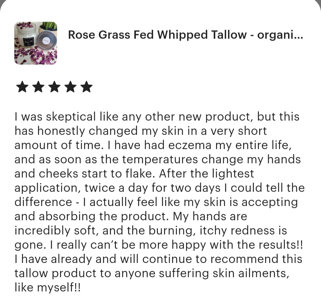 Rose Whipped Tallow