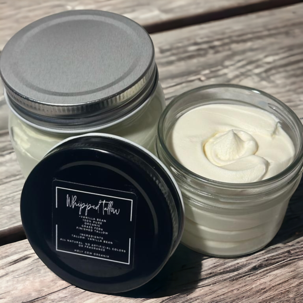 Vanilla Bean Whipped Tallow – Holy Cow Organix