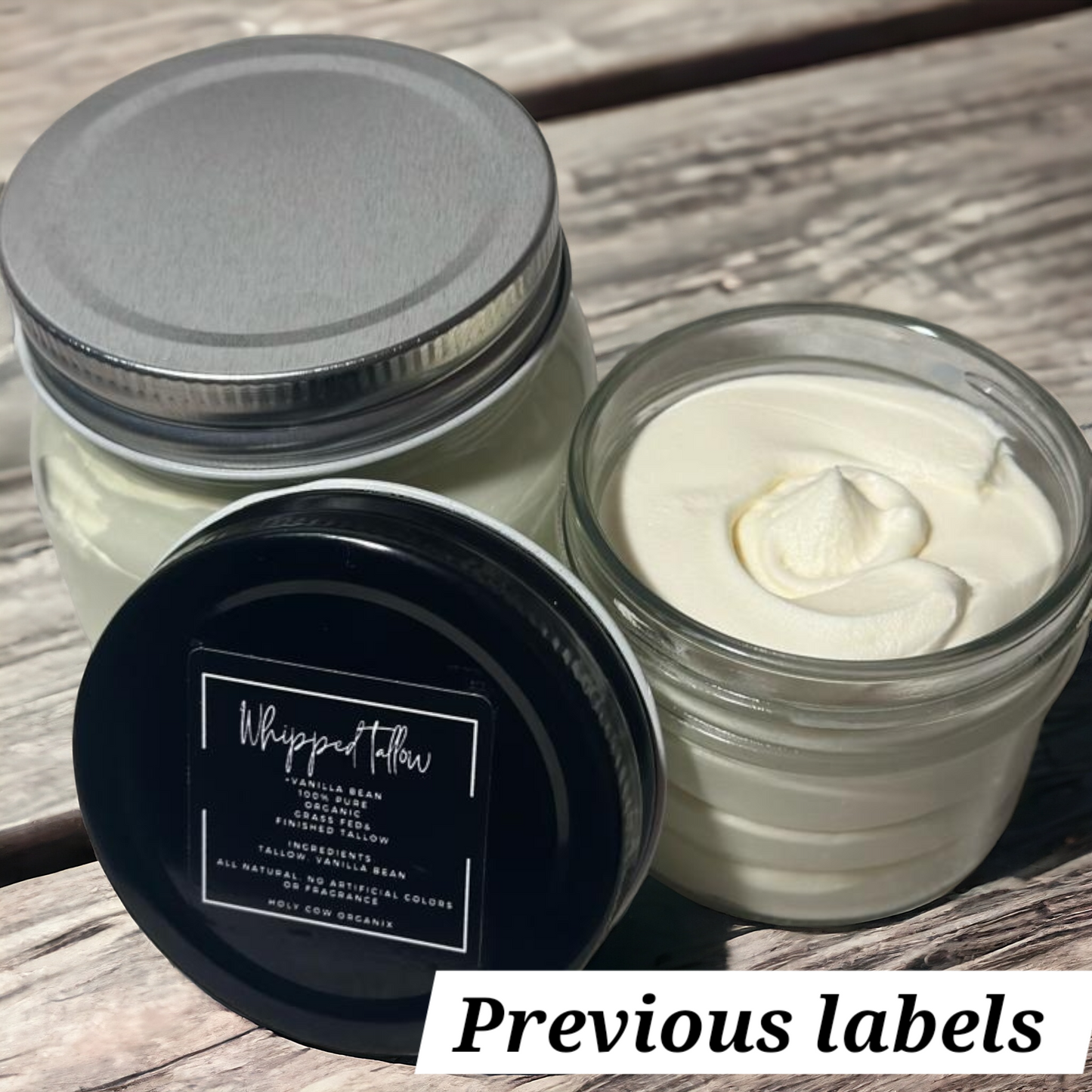 Vanilla Bean Whipped Tallow